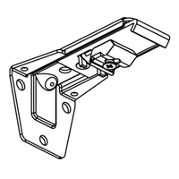 Adjustable Single Wall Bracket (Alternative) - AKS4740