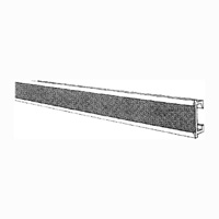Valance Track with Hook Fastener