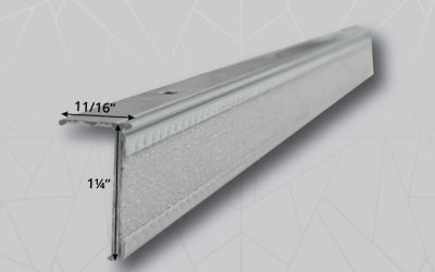 New 1¼″ L-Shaped Aluminum Valance Track Now Available