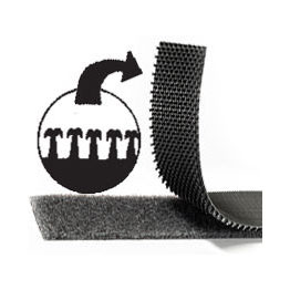 Adhesive Backed Heavy Duty MVA#8 Molded Hook
