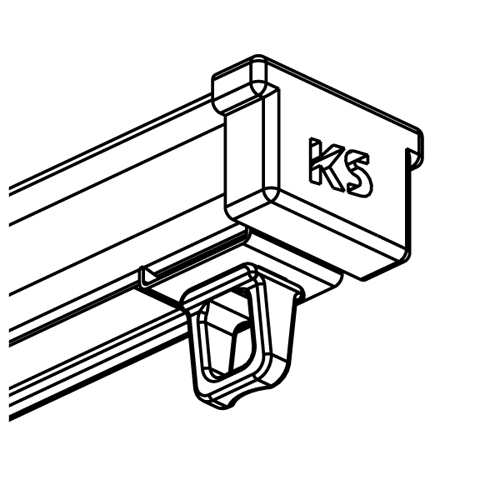 KS Twist End Stop with Cap - KS2340