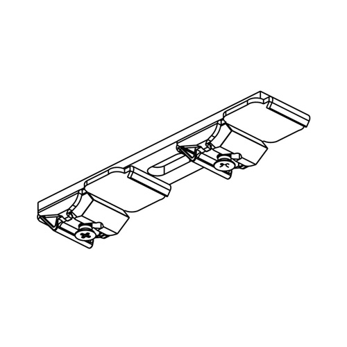 Double Ceiling Bracket - Short - KS3045