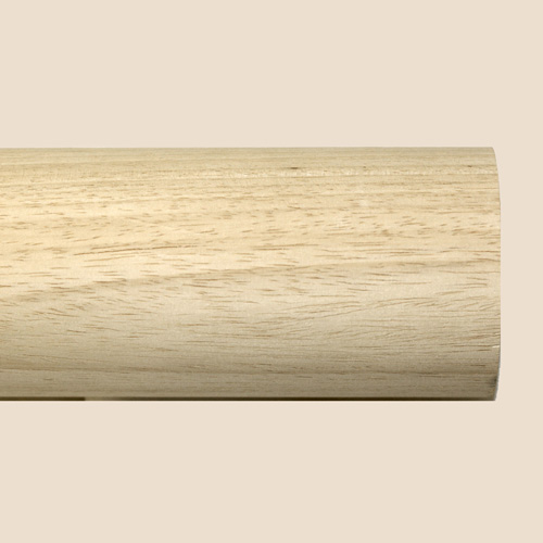 2-3/4" Diameter Smooth Hardwood Rod - ZA709