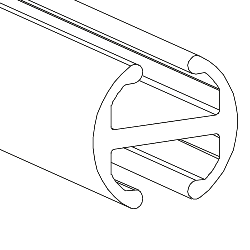CRS - 20mm (¾") Round Channel Rod