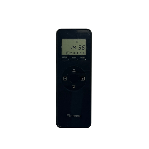 RF remote control/Timer (6 channels / 2 presets) - Black-DM7175