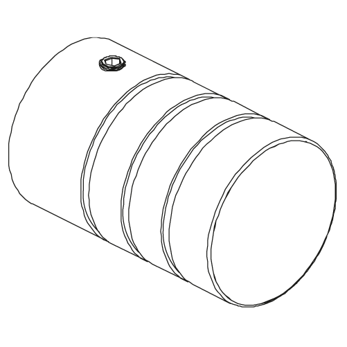 Cylinder Finial - CRS3405