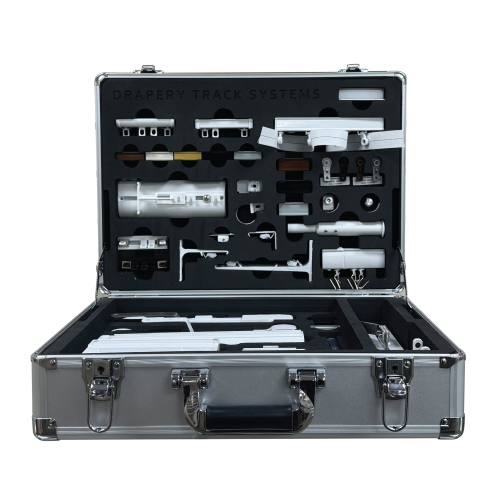 DRAPERY TRACKS SAMPLE CASE