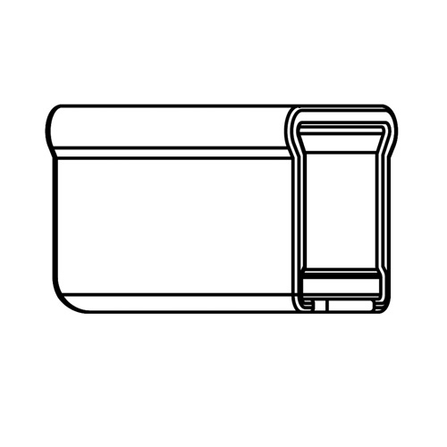 Cord Draw End Pulley - Short - CCS331