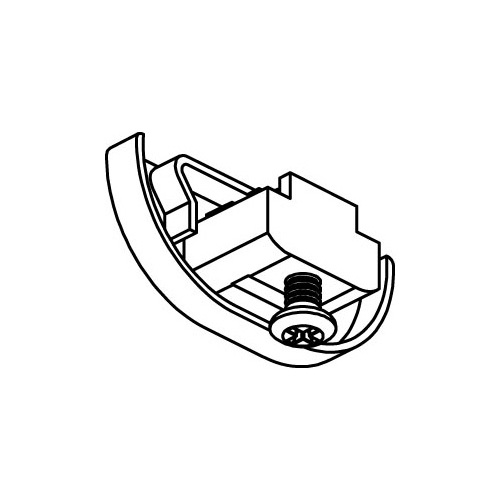 DS End Cap w/Screw - Short - DS2370