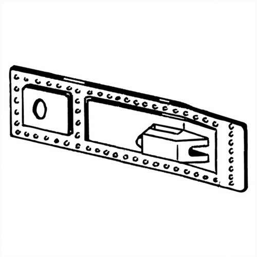 Small Overlap Stiffener with Grommet - FL146