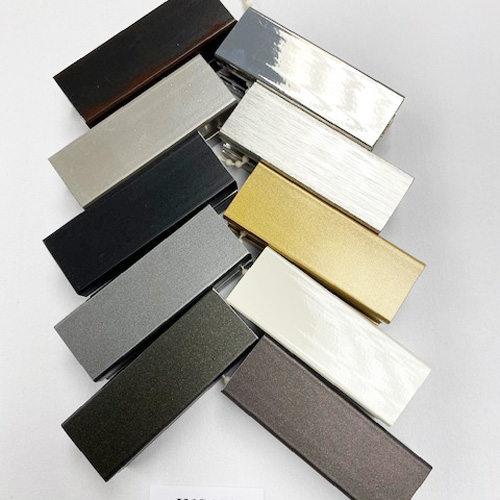 INNOVA Square Channel Rod Collection Color Samples - INS150