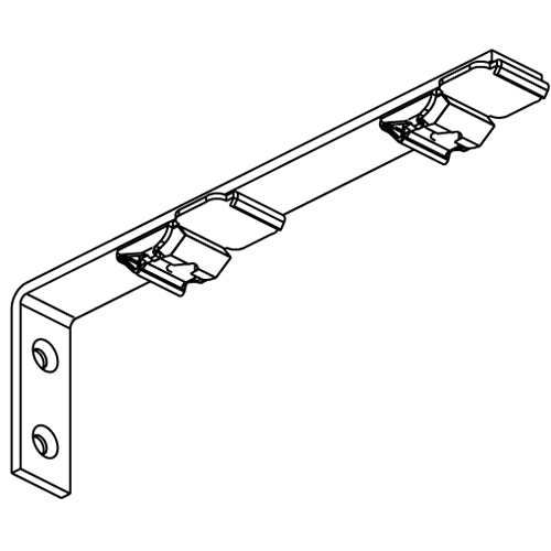 8'' Smart Klick Double Bracket - KS4480
