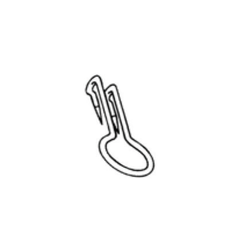 Nickel Tie-Back Hooks - RG819