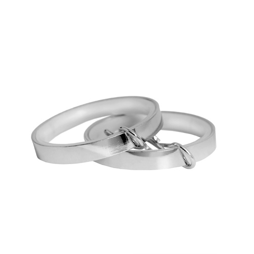 Flat Ring with Metal Eyelet - SH1350