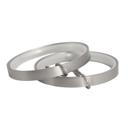 Flat Ring with Metal Eyelet - SH3350