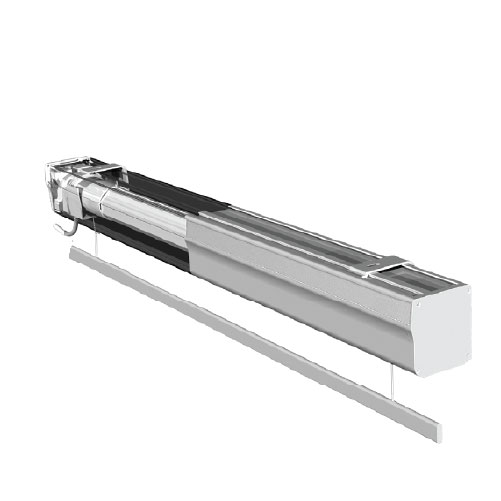 Fully Assembled Decora Motorized Roman Shade System | Somfy Motor