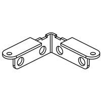 Straight Return End Stop (Alternative) - AKS2330