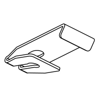 Ceiling Bracket with Slot (Alternative) - AKS3000